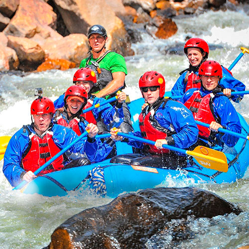 Timberline Tours Whitewater Rafting The Numbers on the Arkansas River near Vail Colorado - photography by Doug Mayhew | WhiteWater-Pix.com