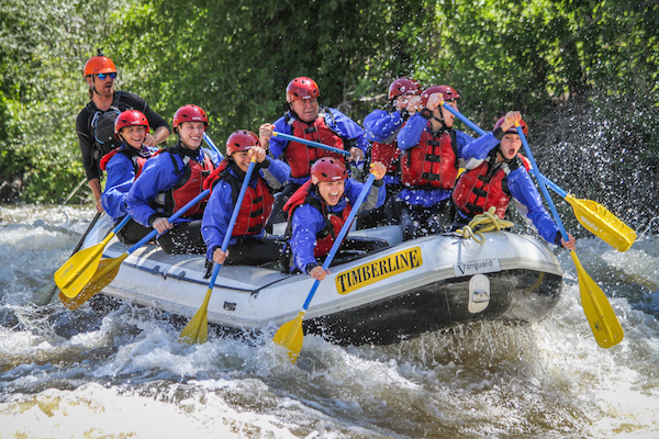 Whitewater Rafting on the Eagle River Colorado